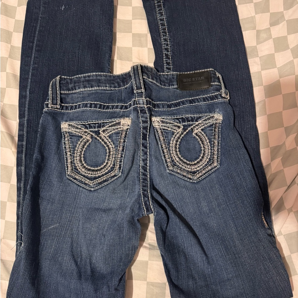 Big Star Women's Dark Blue Boot Cut Jeans